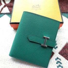 HERMES Bearn 短夾 Epsom現貨 size：12cm*10cm 孔