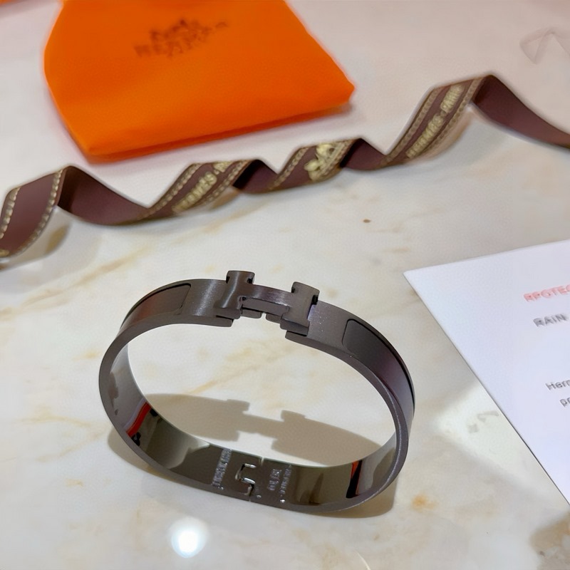 [原單對版] (配全套包裝) Hermes 愛馬仕手鐲 黑武士 原版定制 手