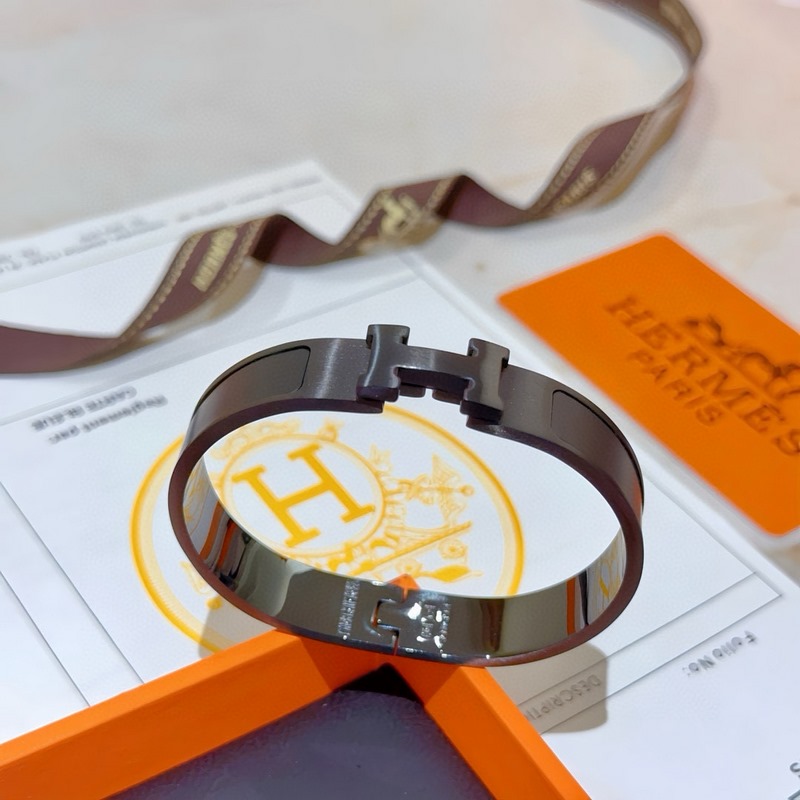 [原單對版] (配全套包裝) Hermes 愛馬仕手鐲 黑武士 原版定制 手