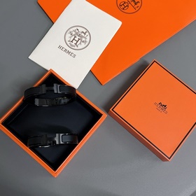 [原單對版] (配全套包裝) 愛馬仕黑武士手鐲