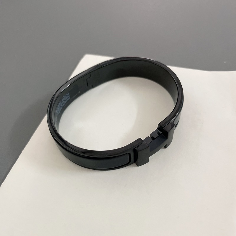 [原單對版] (配全套包裝) 愛馬仕黑武士手鐲