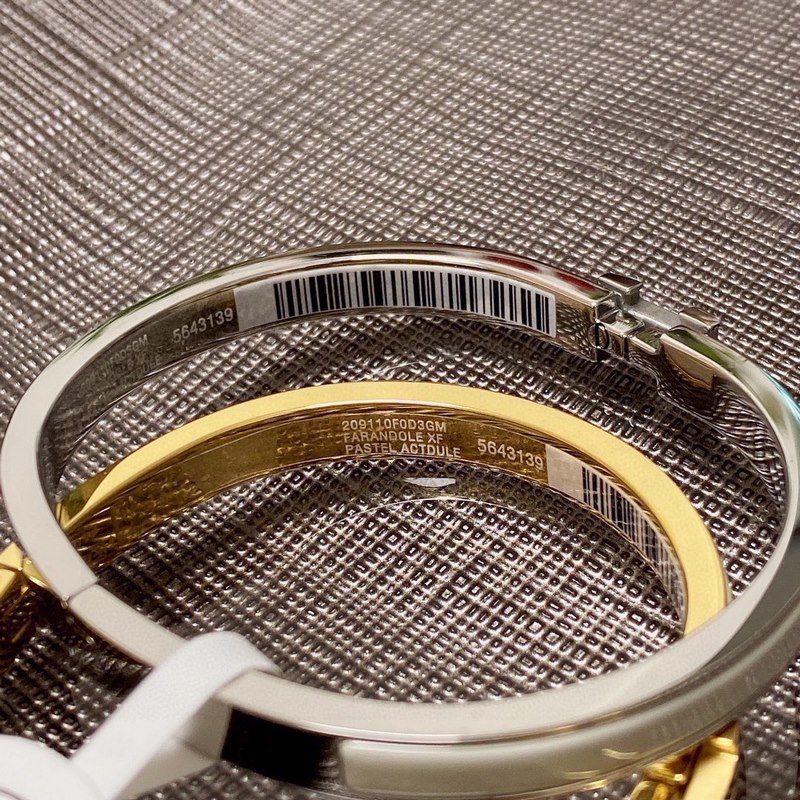 [原單對版] (配全套包裝) 爆款推薦正品級別 愛馬仕Hermes琺瑯手鐲小號