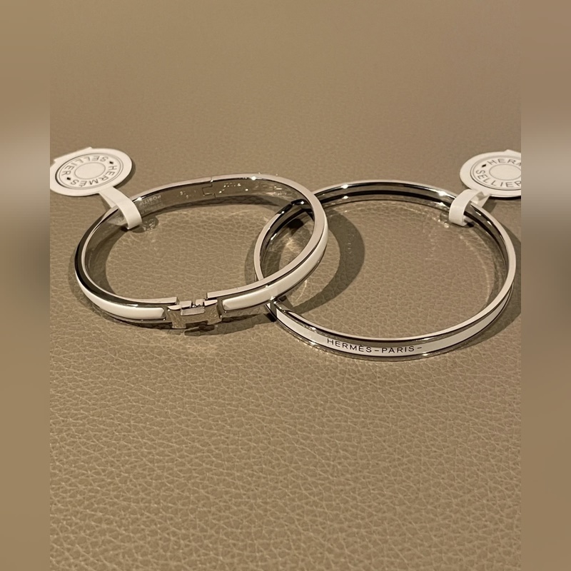 [原單對版] (配全套包裝) 愛馬仕 小紅書爆款 窄版手鐲熱賣色