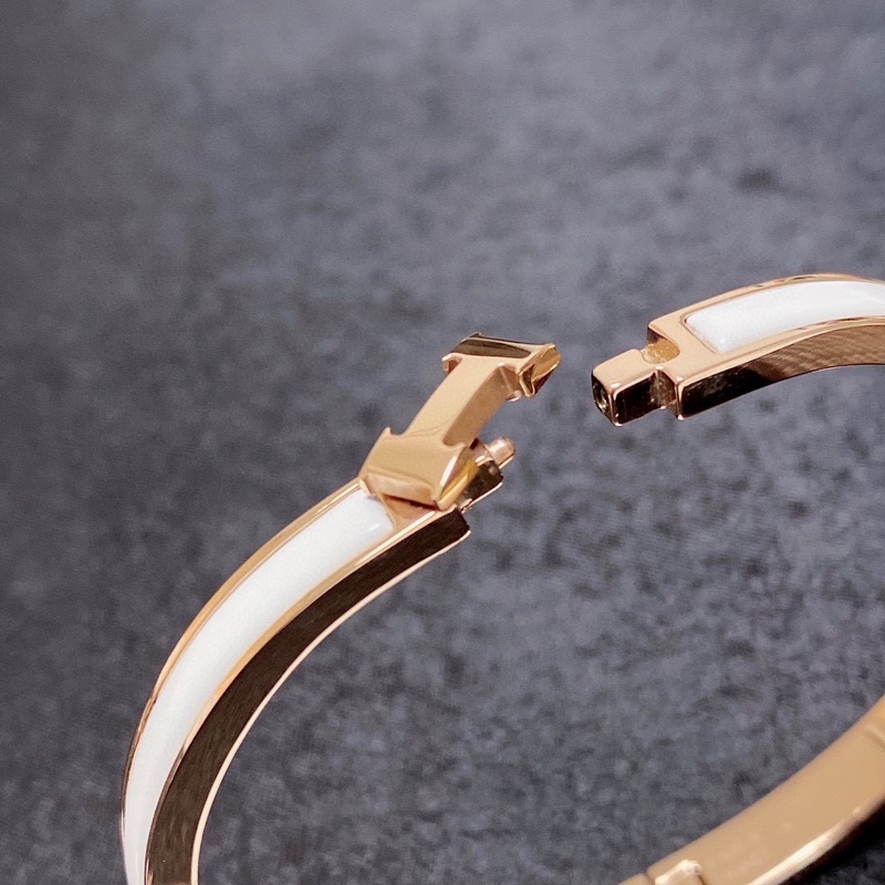 [原單對版] (配全套包裝) 愛馬仕Hermes琺瑯手鐲 寬度：6mm 小號窄