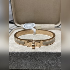 [原單對版] (配全套包裝) H 愛馬仕24 新款 kelly 琺瑯手鐲 顔色