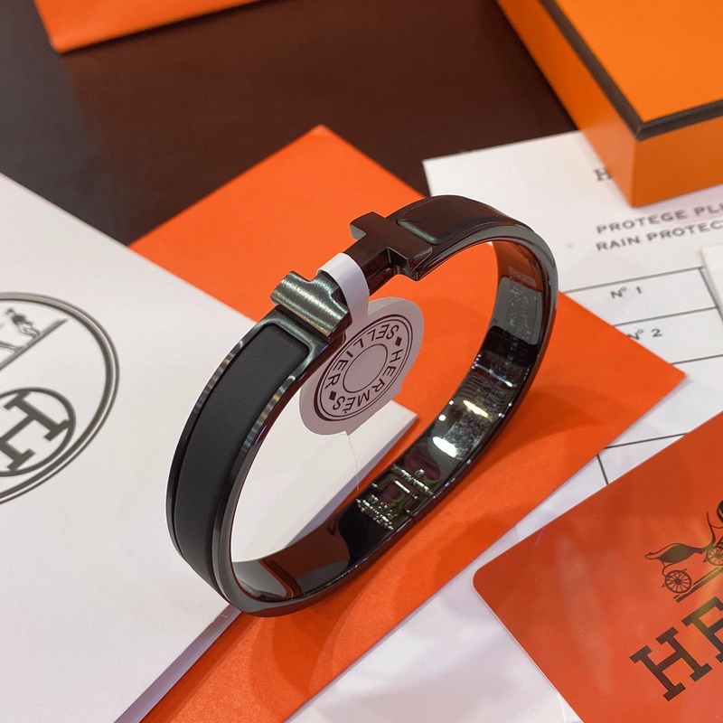 [原單對版] (配全套包裝) 愛馬仕黑武士手鐲