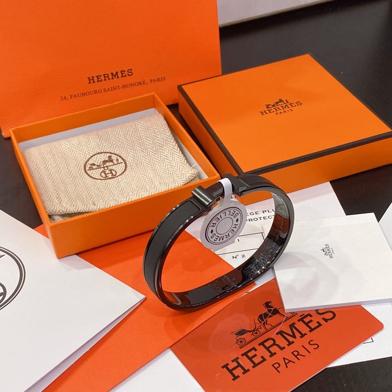 [原單對版] (配全套包裝) 愛馬仕黑武士手鐲