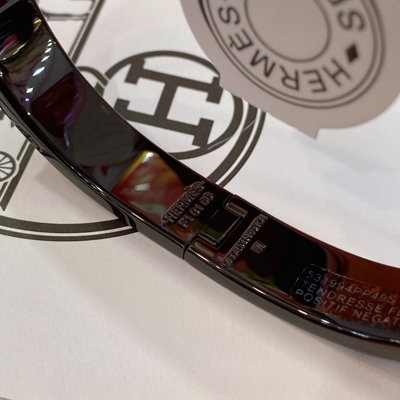 [原單對版] (配全套包裝) 愛馬仕黑武士手鐲