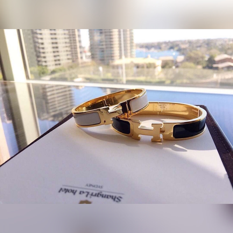 [原單對版] (配全套包裝) 愛馬仕專櫃H手鐲 情侶款