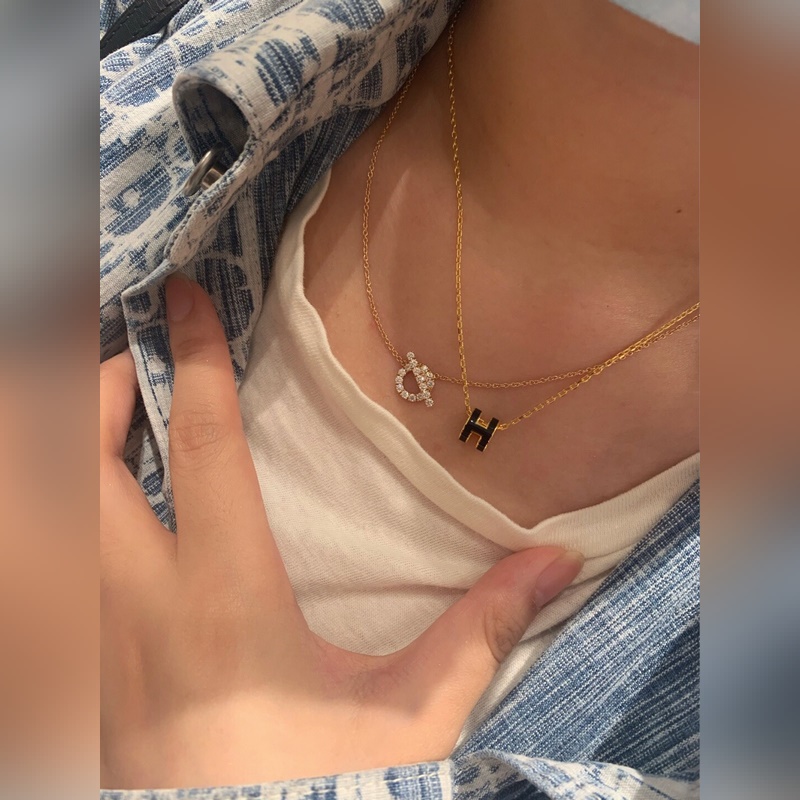 [原單對版] (配全套包裝) 愛馬仕項鍊Finesse項鍊