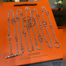 [原單對版] (配全套包裝) 愛馬仕豬鼻子腰鍊，精工，字印齊全 正品一萬三，