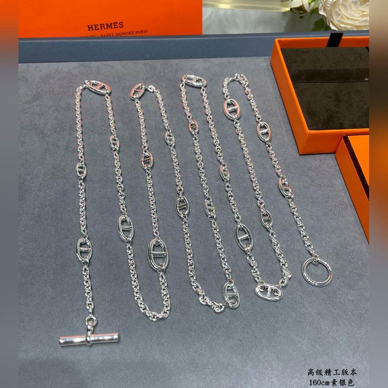 [原單對版] (配全套包裝) 愛馬仕豬鼻子腰鍊，精工，字印齊全 正品一萬三，