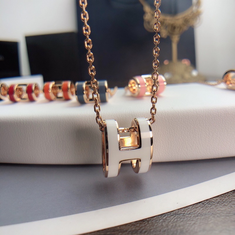 [原單對版] (配全套包裝) 愛馬仕 h項鍊