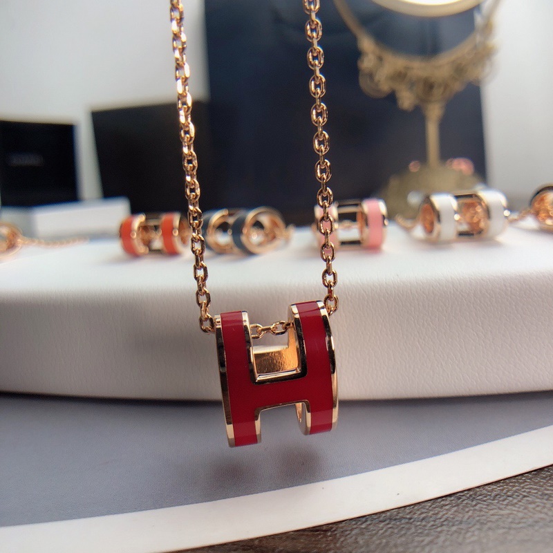 [原單對版] (配全套包裝) 愛馬仕 h項鍊