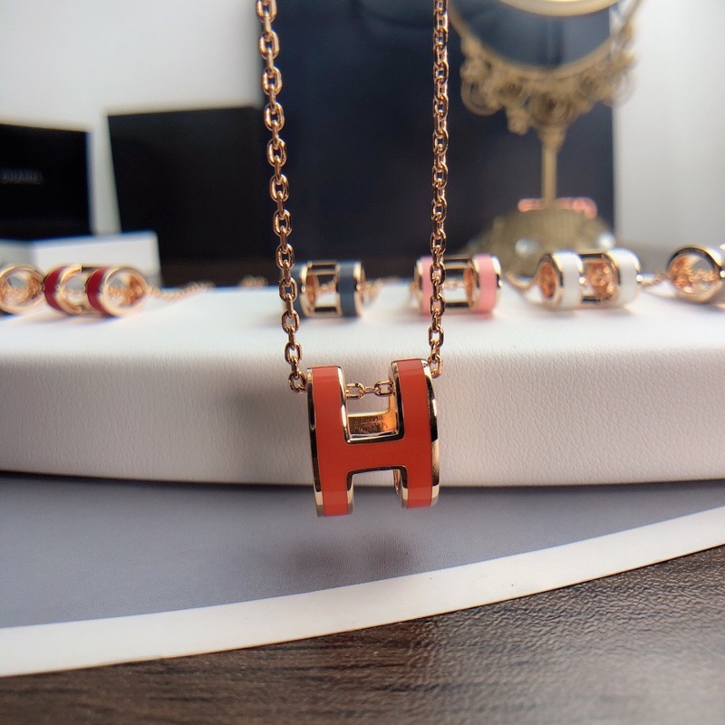 [原單對版] (配全套包裝) 愛馬仕 h項鍊