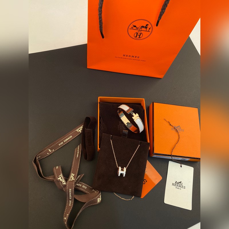 [原單對版]項(xiàng)鍊+手鐲 愛馬仕項(xiàng)鍊 +手鐲 配套