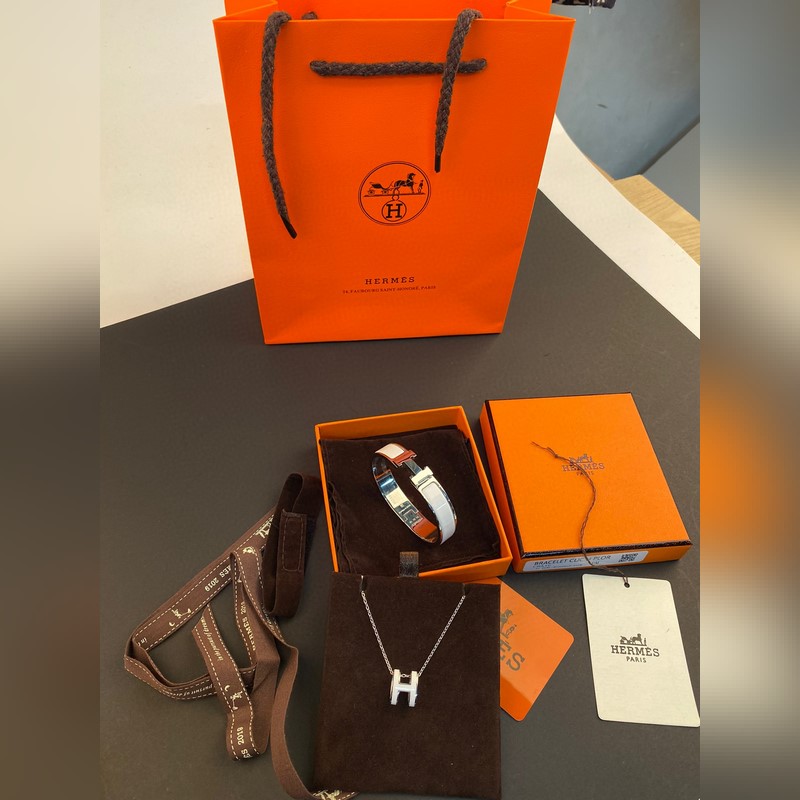 [原單對版]項(xiàng)鍊+手鐲 愛馬仕項(xiàng)鍊 +手鐲 配套