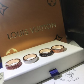 [原單對版] (配全套包裝) LV戒指 黃金 白金 玫瑰金