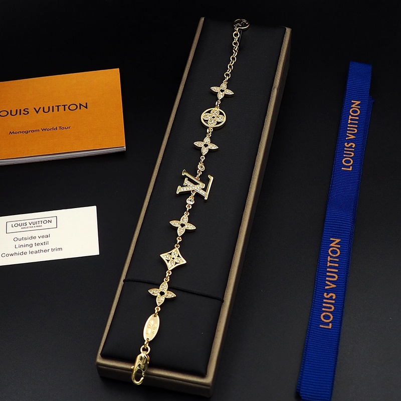 驢家老花滿鑽手鍊