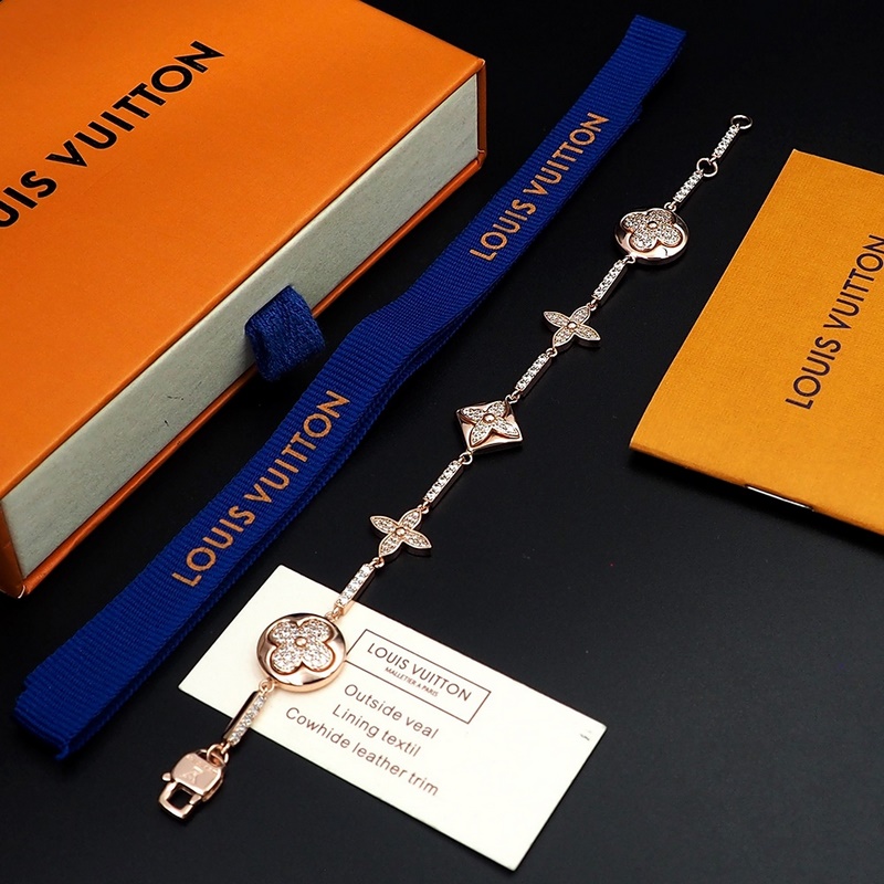 驢家老花滿鑽手鍊