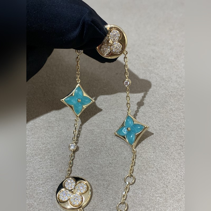 [原單對版] (配全套包裝) LV天河石手鍊出貨 顯白的顔色