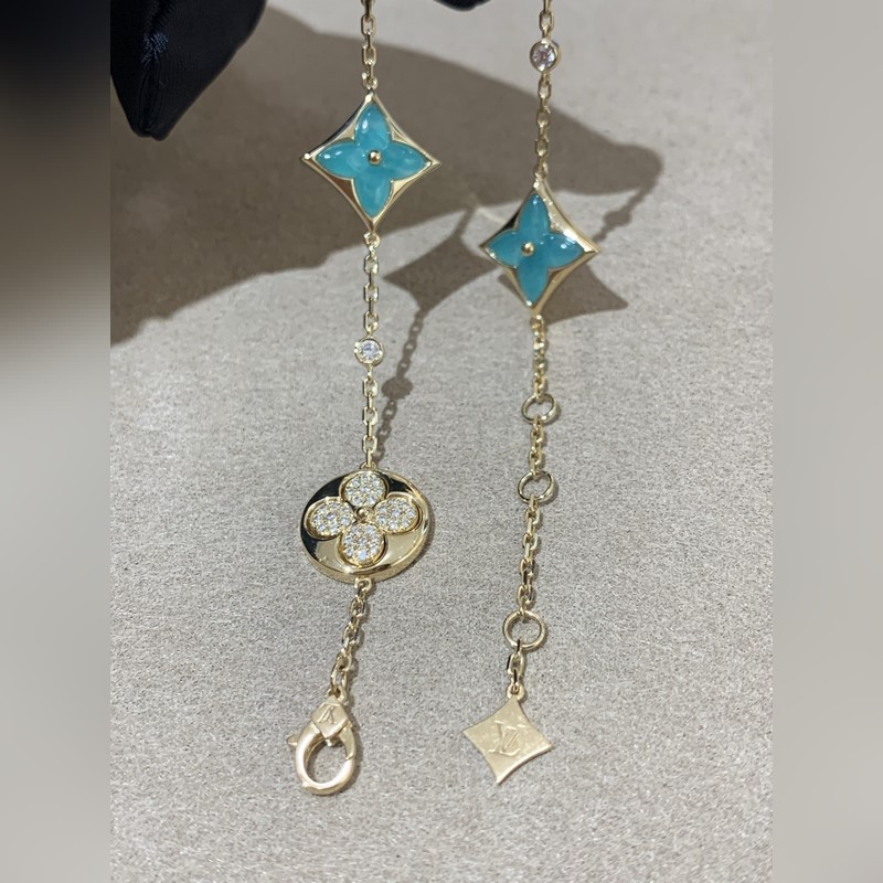 [原單對版] (配全套包裝) LV天河石手鍊出貨 顯白的顔色