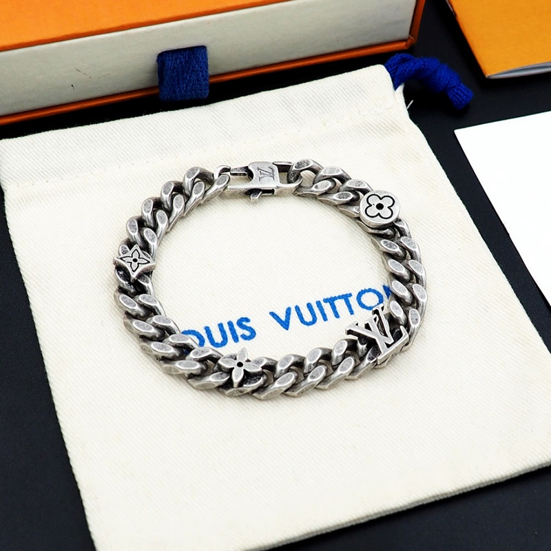 [原單對版] (配全套包裝) 驢家LVCity Links Thin 手鍊融蘊(yùn)