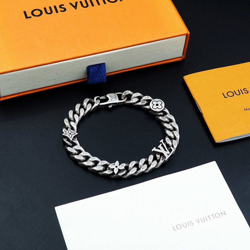 [原單對版] (配全套包裝) 驢家LVCity Links Thin 手鍊融蘊(yùn)