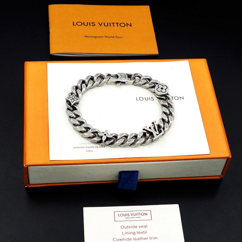 [原單對版] (配全套包裝) 驢家LVCity Links Thin 手鍊融蘊(yùn)