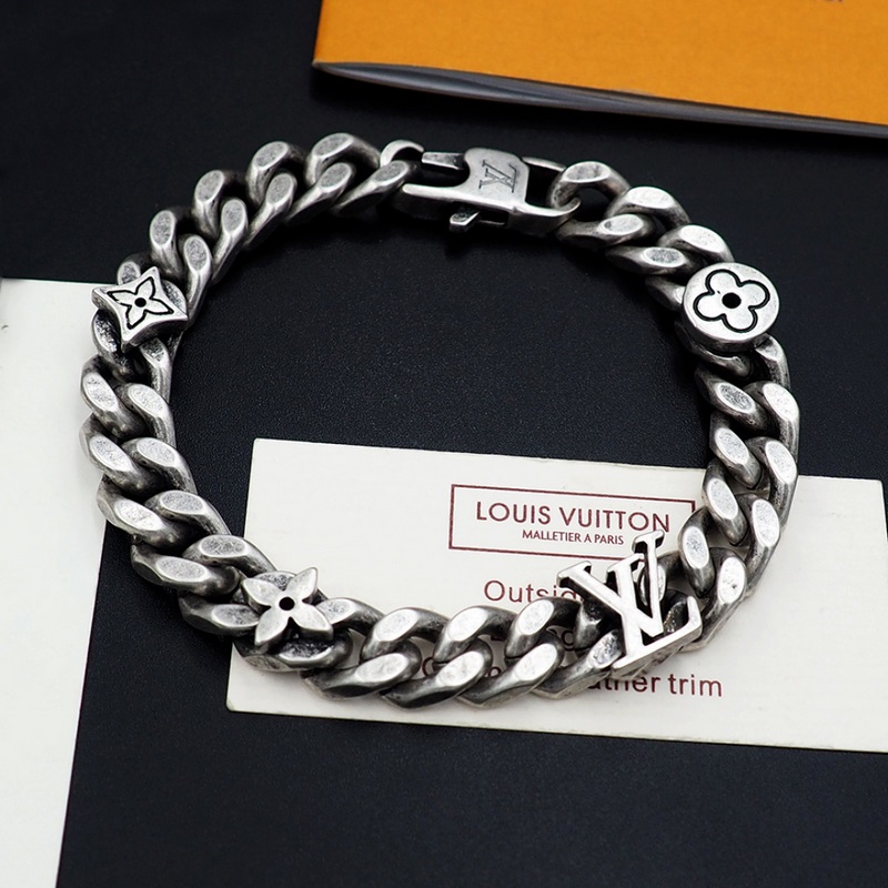 [原單對版] (配全套包裝) 驢家LVCity Links Thin 手鍊融蘊(yùn)