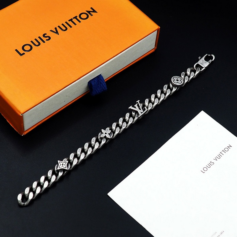 [原單對版] (配全套包裝) 驢家LVCity Links Thin 手鍊融蘊(yùn)