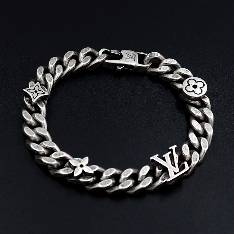 [原單對版] (配全套包裝) 驢家LVCity Links Thin 手鍊融蘊(yùn)