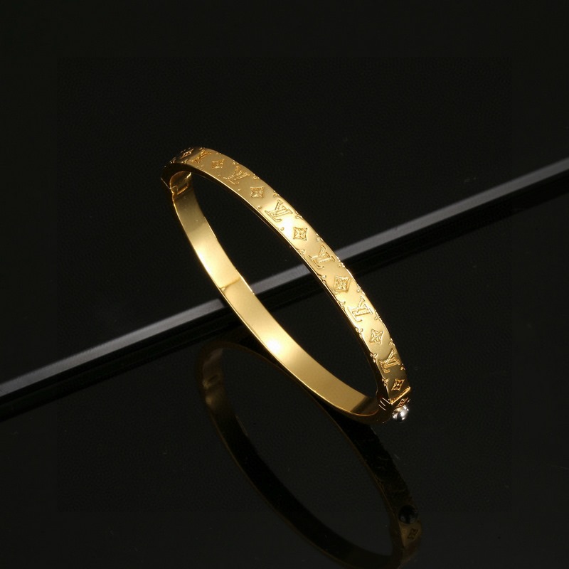 [原單對版] (配全套包裝) 路易威登手鐲 秉承精湛匠藝，以鍛造耀目 LV T