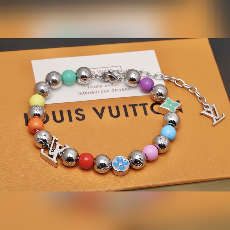 [原單對版] (配全套包裝) [新品上架]LV Candy 項鍊巧妙串連繽紛串