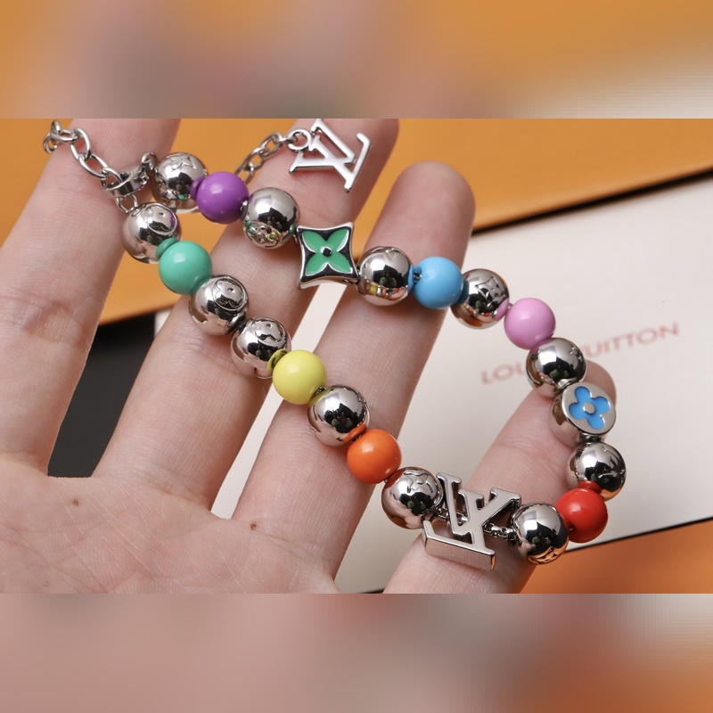 [原單對版] (配全套包裝) [新品上架]LV Candy 項鍊巧妙串連繽紛串