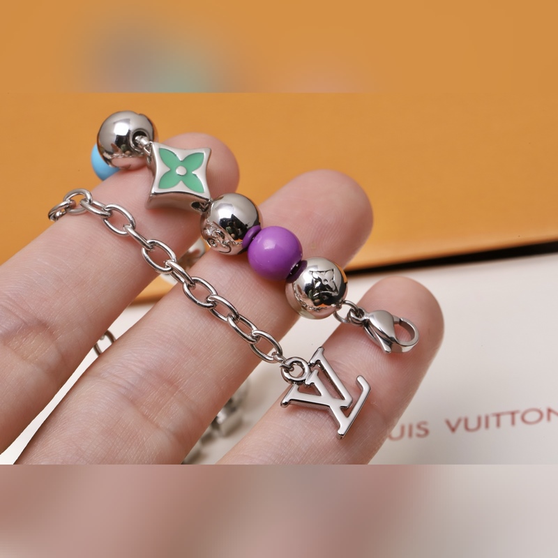 [原單對版] (配全套包裝) [新品上架]LV Candy 項鍊巧妙串連繽紛串