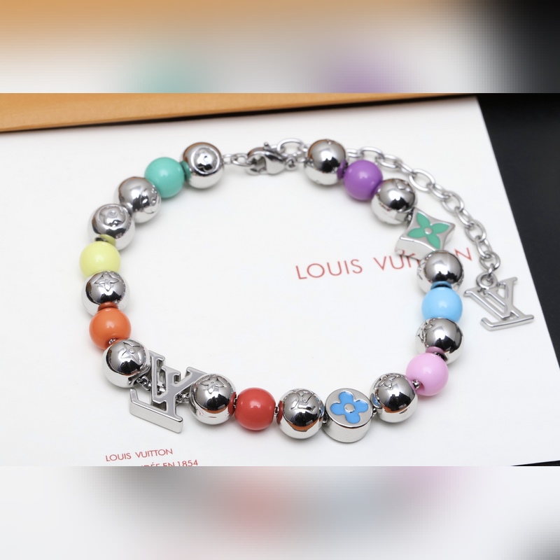 [原單對版] (配全套包裝) [新品上架]LV Candy 項鍊巧妙串連繽紛串