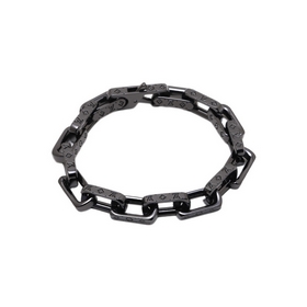 [原單對版] (配全套包裝) LV Monogram 淬火 黑金手鍊 專櫃對版