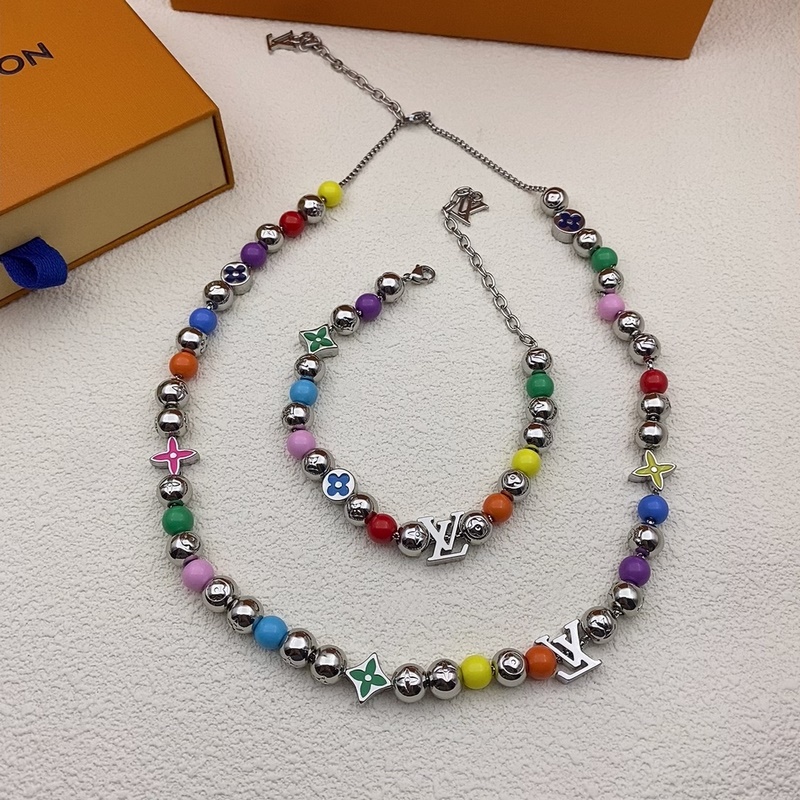 [原單對版]手鍊+項鍊 LV新款項鍊手鍊