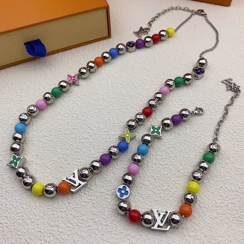 [原單對版]手鍊+項鍊 LV新款項鍊手鍊