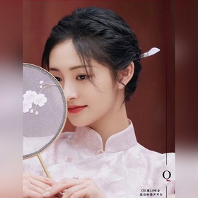 V金鍍咪金 5110210 麒麟迷你粉葫蘆耳釘，招財旺運 高顔值 上身效果很贊