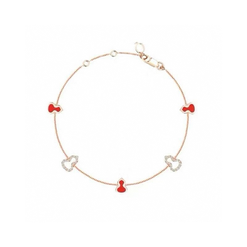 爆款現(xiàn)貨秒發(fā) 麒麟的WULU系列 五葫蘆 琺瑯 手鍊 葫蘆自古就有 福祿吉祥 的