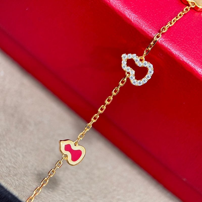 爆款現(xiàn)貨秒發(fā) 麒麟的WULU系列 五葫蘆 琺瑯 手鍊 葫蘆自古就有 福祿吉祥 的