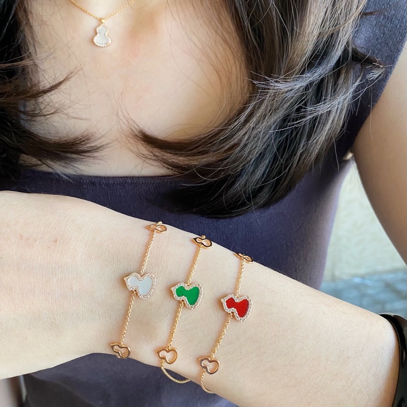 [原單對版] (配全套包裝) 麒麟迷你葫蘆手鍊 高顔值 上身效果很贊 很百搭哦