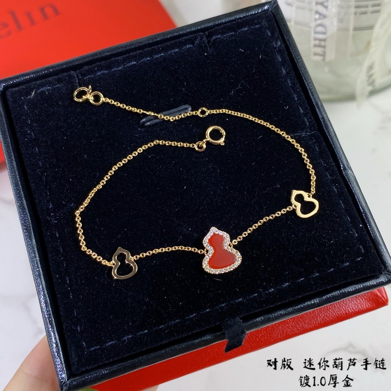 [原單對版] (配全套包裝) 麒麟迷你葫蘆手鍊 高顔值 上身效果很贊 很百搭哦