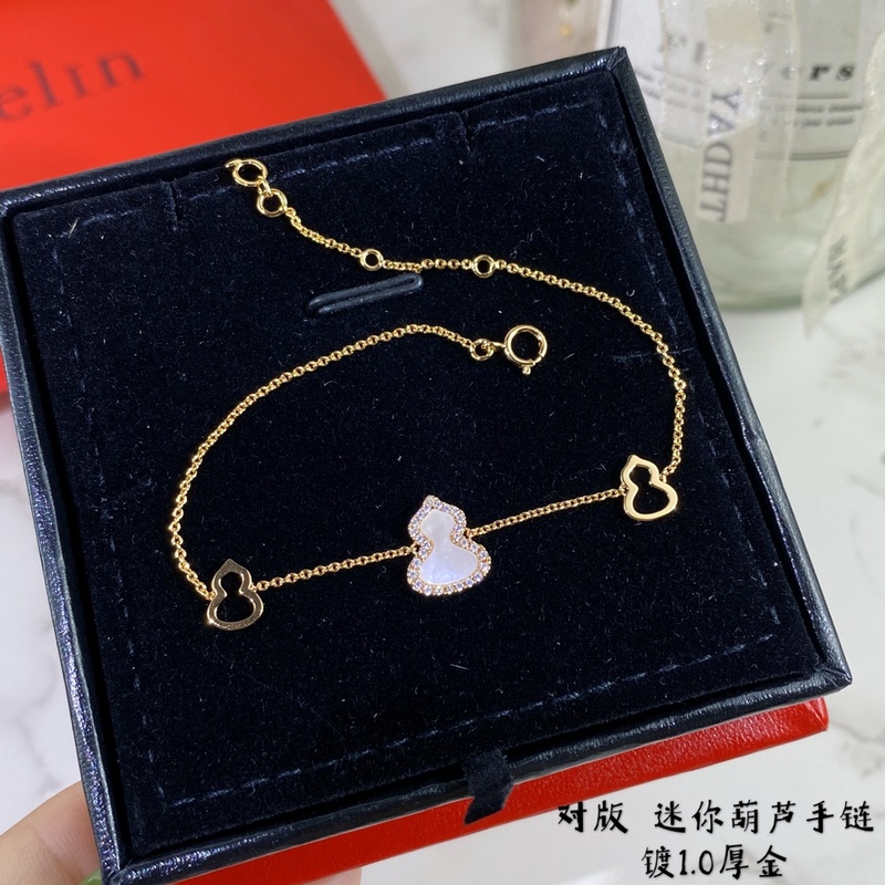 [原單對版] (配全套包裝) 麒麟迷你葫蘆手鍊 高顔值 上身效果很贊 很百搭哦