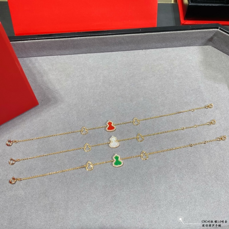 [原單對版] (配全套包裝) 麒麟迷你葫蘆手鍊，高顔值 上身效果很贊 很百搭哦