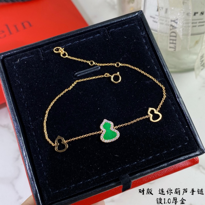 [原單對版](配全套包裝) 麒麟迷你葫蘆手鍊 高顔值 上身效果很贊 很百搭哦 小