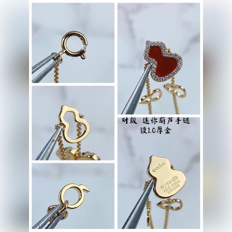 [原單對版](配全套包裝) 麒麟迷你葫蘆手鍊 高顔值 上身效果很贊 很百搭哦 小