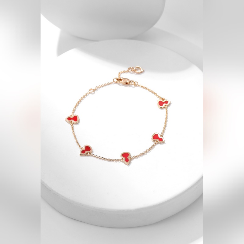 [原單對版] (配全套包裝) 麒麟小葫蘆手鍊，色澤和專櫃拍出來必須一模一樣的，非